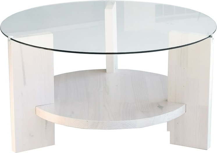 Bílý kulatý konferenční stolek ø 75 cm Mondo – Neostill Neostill