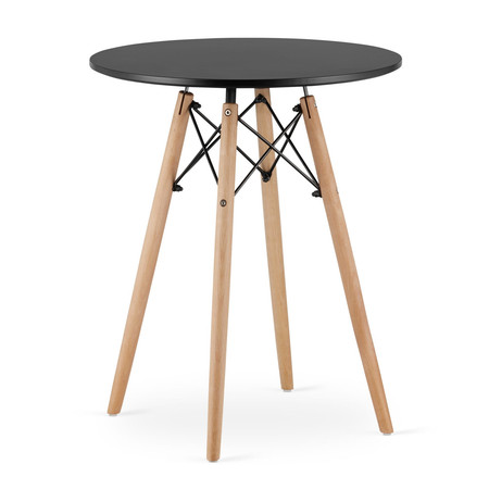 Jídelní stůl TODI 60 cm - dub/černá SG-nábytek