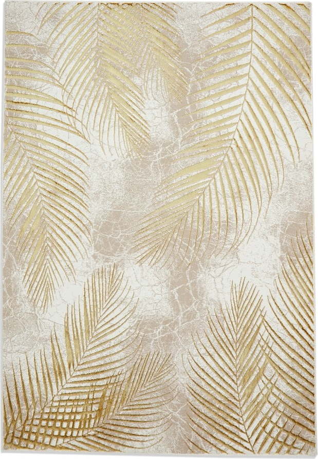 Béžový/ve zlaté barvě koberec 170x120 cm Creation - Think Rugs Think Rugs