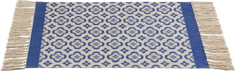 Modro-béžová koupelnová předložka 50x80 cm Presa – Wenko WENKO