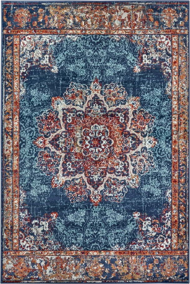 Tmavě modrý koberec 140x200 cm Orient Maderno – Hanse Home Hanse Home
