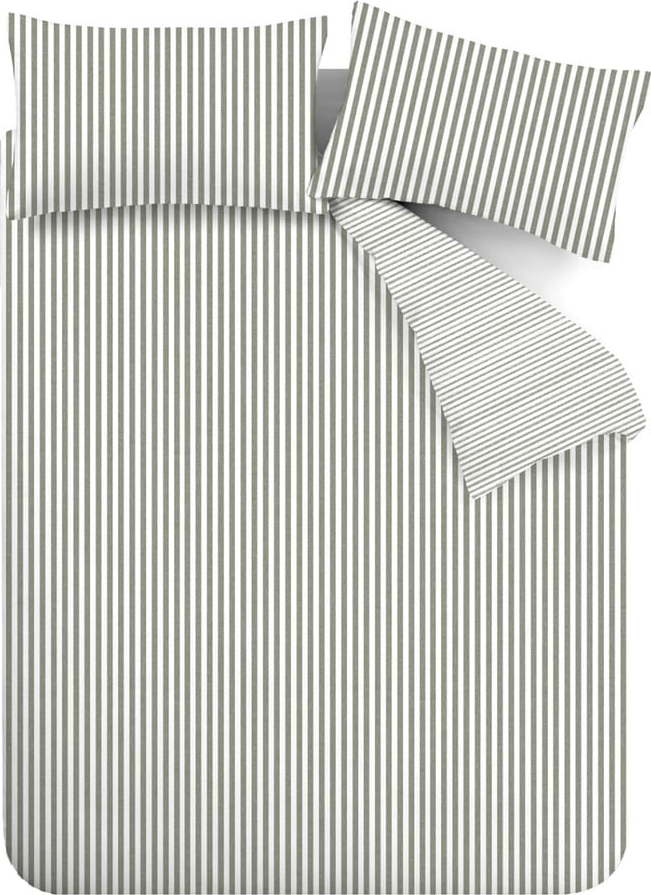 Zelené bavlněné povlečení na dvoulůžko 200x200 cm – Catherine Lansfield Catherine Lansfield