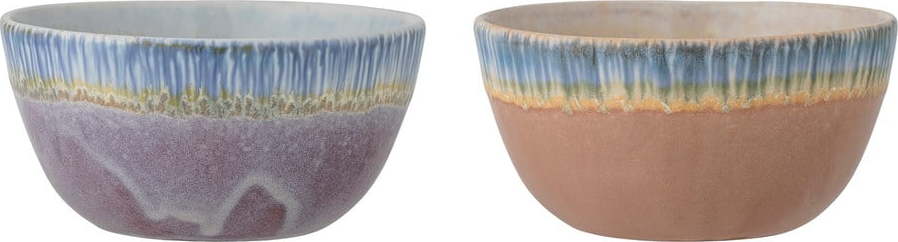 Misky z kameniny v sadě 2 ks ø 14 cm Cloe – Bloomingville Bloomingville