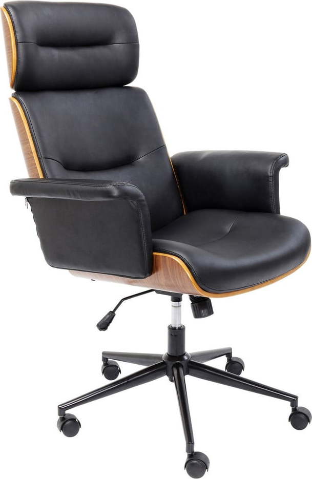 Černá kancelářská židle Kare Design Check Out Kare Design