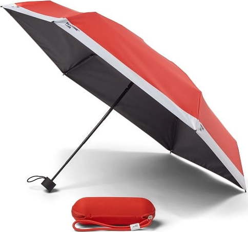 Červený skládací deštník Pantone Pantone