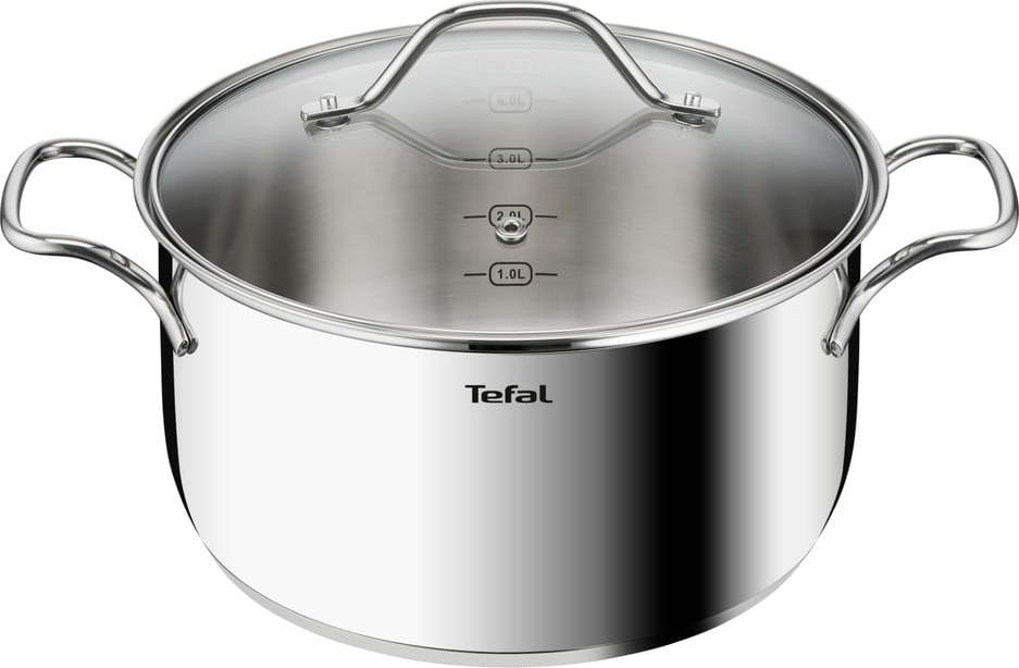 Nerezový hrnec s pokličkou na indukci 5 l Intuition – Tefal Tefal