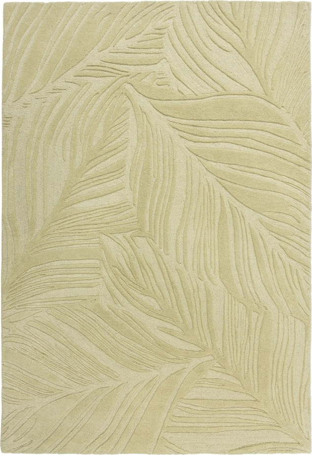 Zelený vlněný koberec 200x290 cm Lino Leaf – Flair Rugs Flair Rugs
