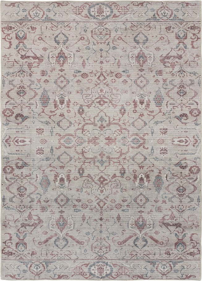 Červeno-krémový koberec 160x230 cm Mandala – Universal Universal