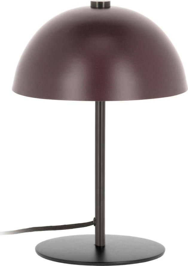 Vínová stolní lampa s kovovým stínidlem (výška 33 cm) Aleyla – Kave Home Kave Home