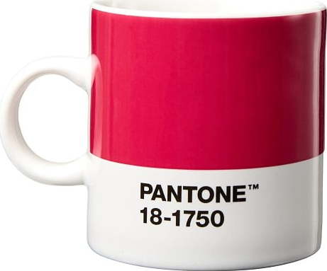 Růžový keramický hrnek na espresso 120 ml – Pantone Pantone