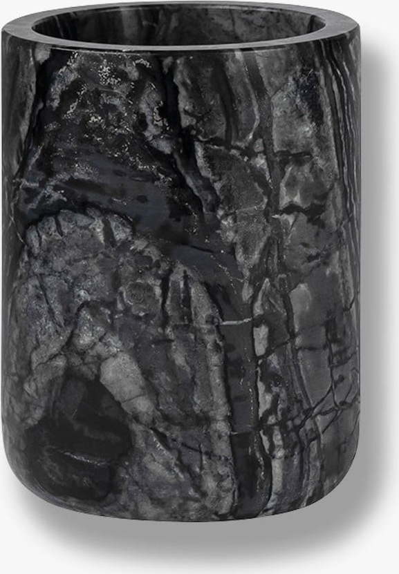 Černý mramorový kelímek na zubní kartáčky Marble – Mette Ditmer Denmark Mette Ditmer Denmark