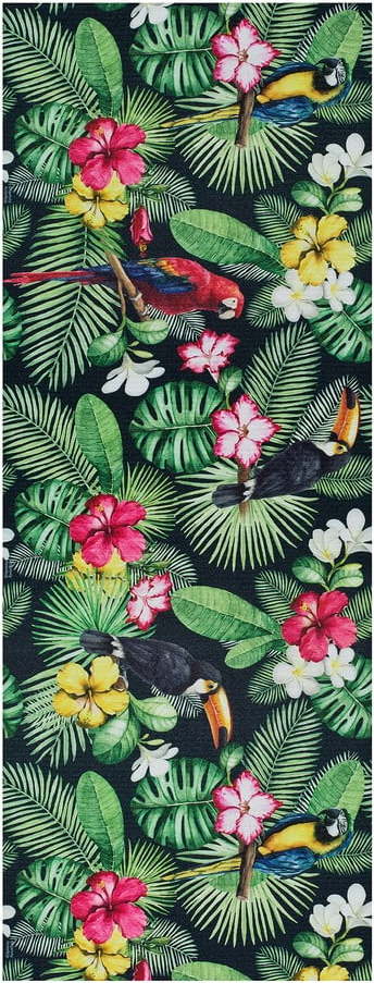 Zelený koberec běhoun 52x200 cm Sprinty Tropical – Universal Universal