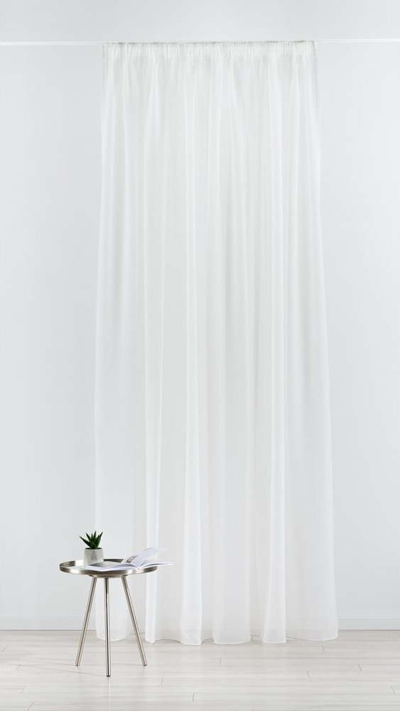 Krémová záclona 300x260 cm Voile – Mendola Fabrics Mendola Fabrics
