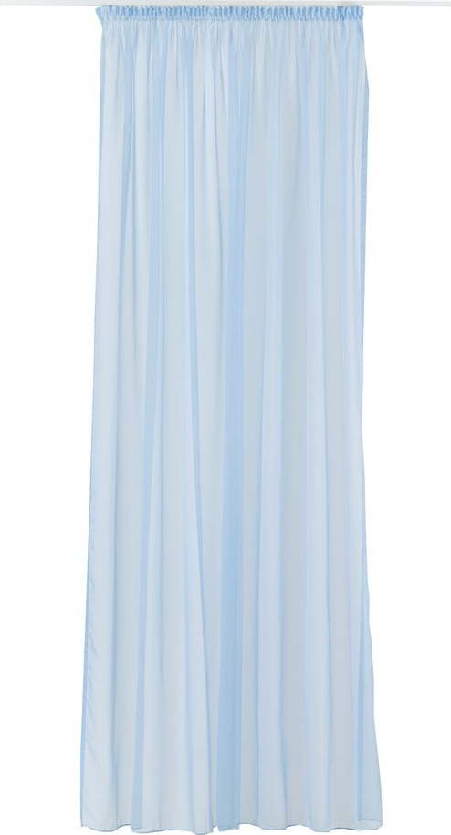 Modrá záclona 140x245 cm Voile – Mendola Fabrics Mendola Fabrics