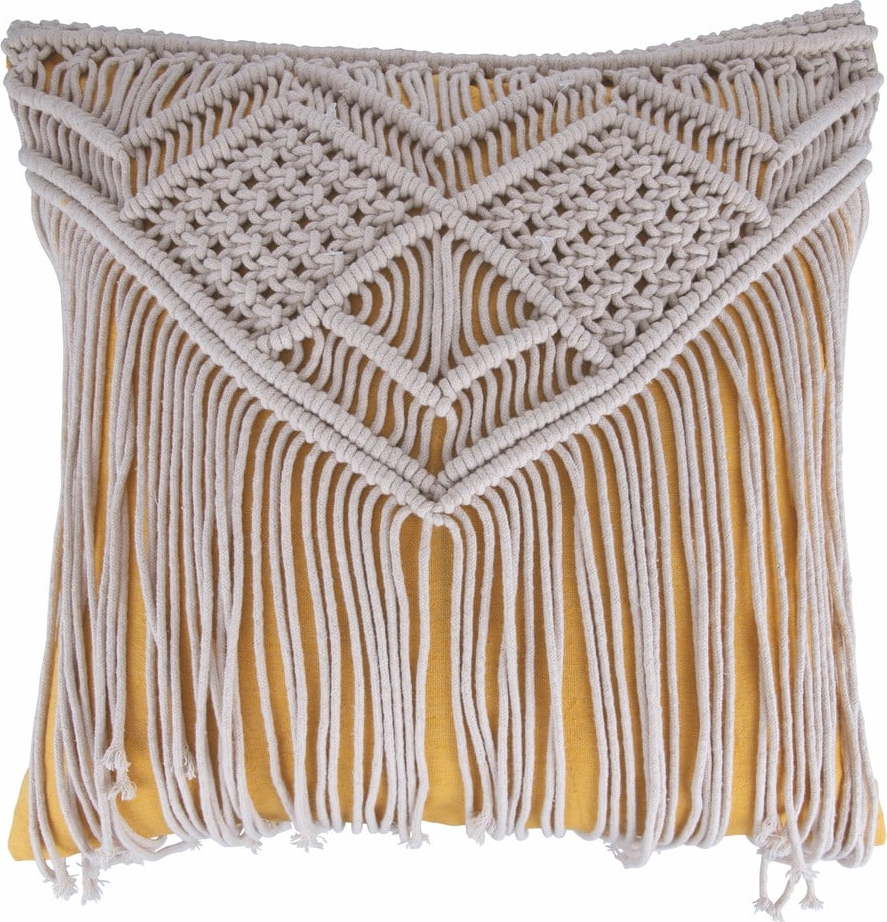 Dekorační polštář 45x45 cm Macrame – VDE Tivoli 1996 VDE Tivoli 1996