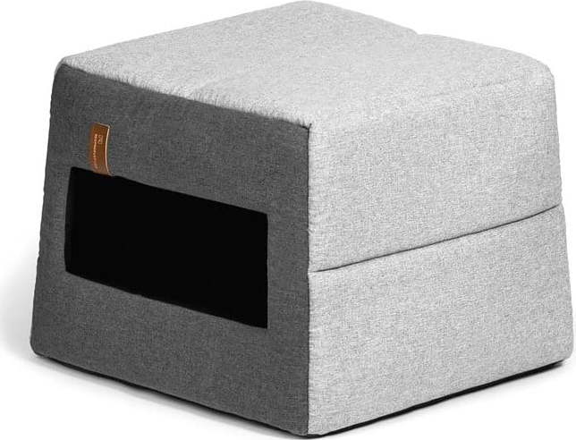 Světle šedá boudička pro psa 48x48 cm Up and Down XL – Rexproduct Rexproduct