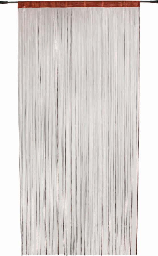 Záclona v měděné barvě 140x285 cm String – Mendola Fabrics Mendola Fabrics