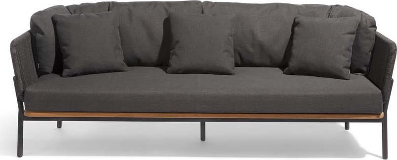 Tmavě šedá zahradní pohovka Omer – Diphano Diphano