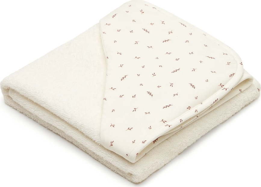 Bílá dětská osuška s kapucí 80x80 cm Deya – Kave Home Kave Home