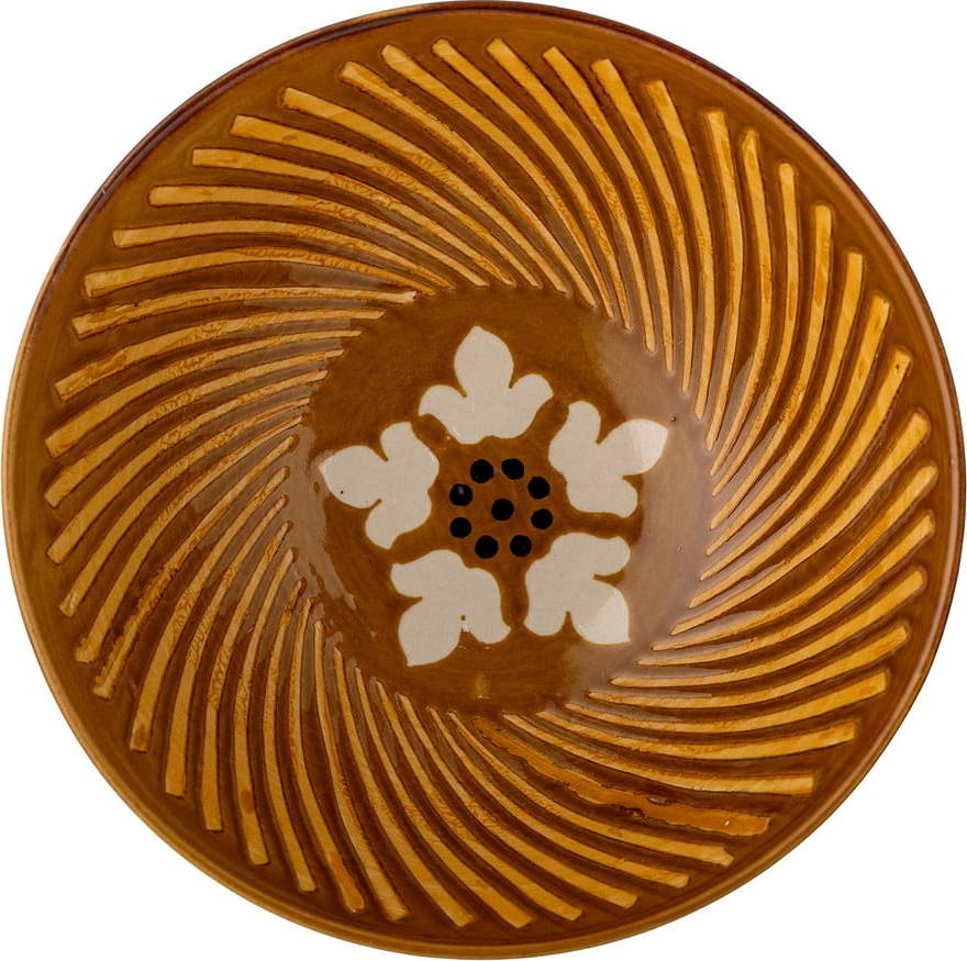 Hnědá miska z kameniny 860 ml Heikki – Bloomingville Bloomingville