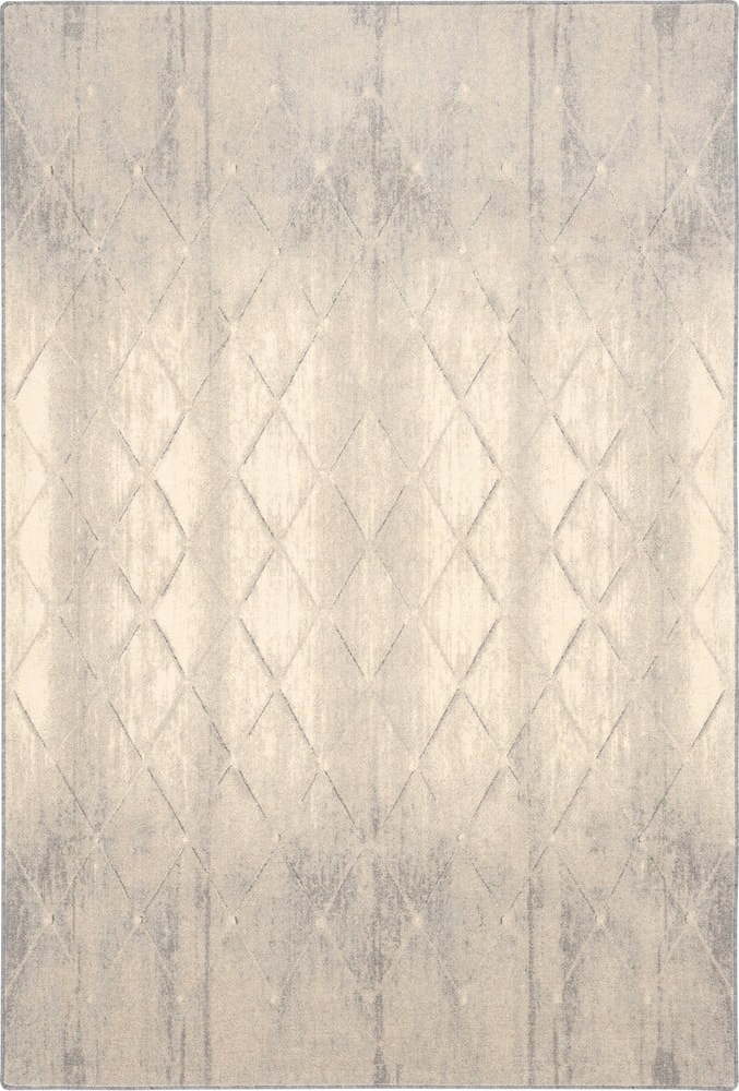 Krémový vlněný koberec 133x180 cm Colette – Agnella Agnella