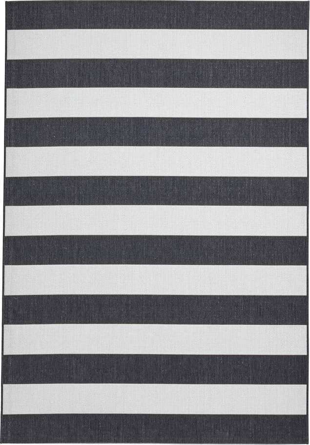Bílo-černý venkovní koberec 290x200 cm Santa Monica - Think Rugs Think Rugs