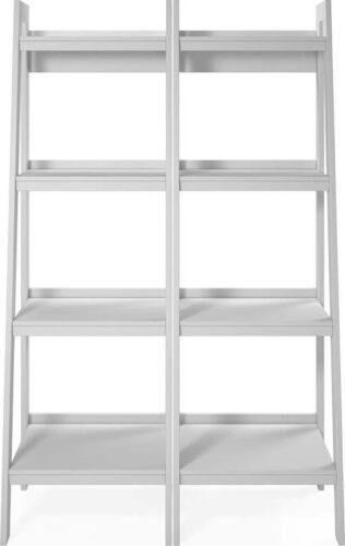 Bílý regál 52x152 cm Lawrence - Støraa Støraa