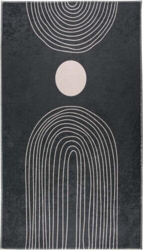 Antracitový pratelný běhoun 80x200 cm – Vitaus Vitaus