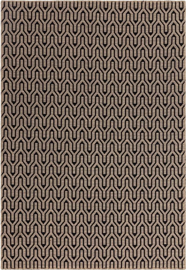 Černo-béžový koberec 200x290 cm Global – Asiatic Carpets Asiatic Carpets
