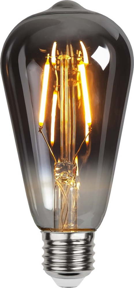 Teplá LED filamentová žárovka E27