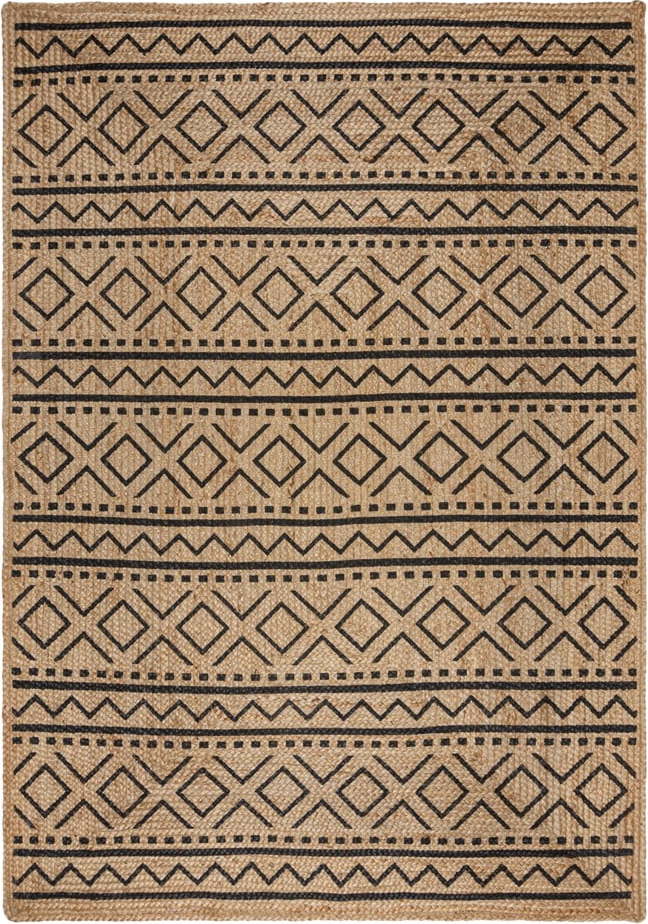 Jutový koberec v přírodní barvě 160x230 cm Luis – Flair Rugs Flair Rugs