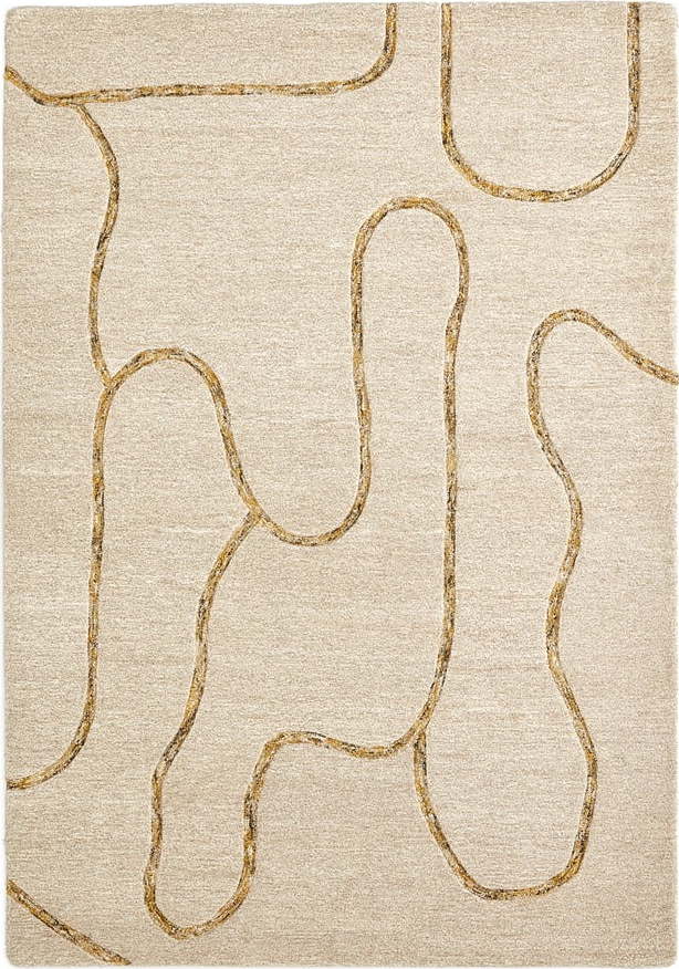 Béžový vlněný koberec 160x230 cm Magin – Kave Home Kave Home