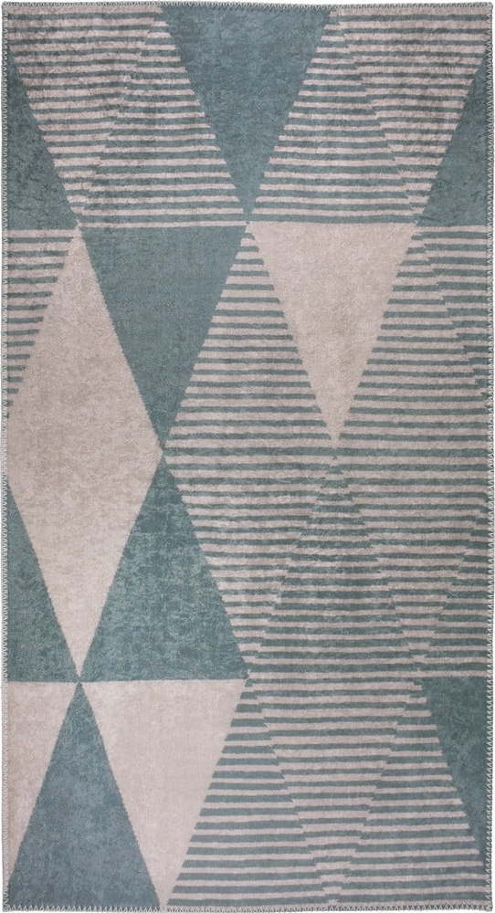 Modrý pratelný koberec 120x160 cm – Vitaus Vitaus