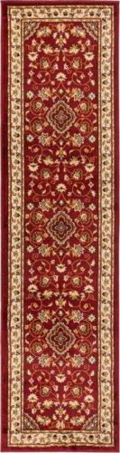 Červený běhoun 66x300 cm Sherborne – Flair Rugs Flair Rugs