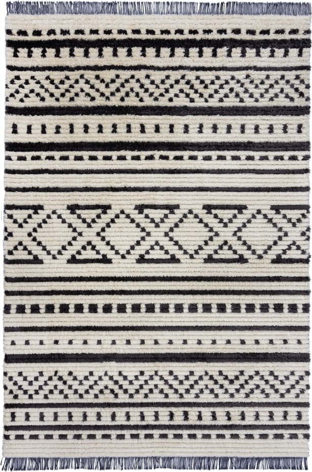 Černobílý koberec 120x170 cm Sabri – Flair Rugs Flair Rugs