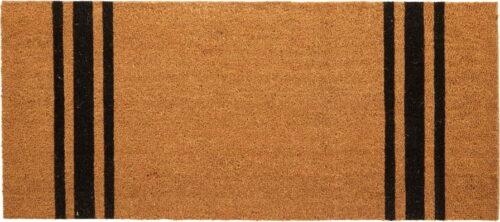 Rohožka z kokosového vlákna 55x125 cm Black Stripe – Premier Housewares Premier Housewares
