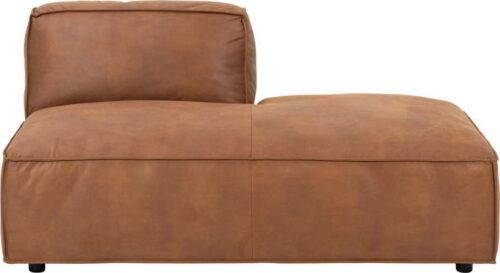 Koňakově hnědý modul pohovky (levý roh) Fairfield Kentucky – Bonami Selection Bonami Selection