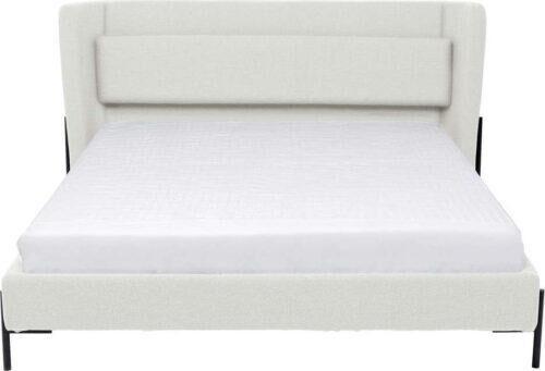Krémová čalouněná dvoulůžková postel 180x200 cm Tivoli – Kare Design Kare Design