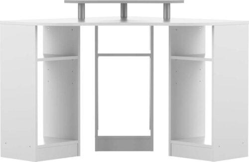 Bílý pracovní stůl 94x94 cm - TemaHome TemaHome