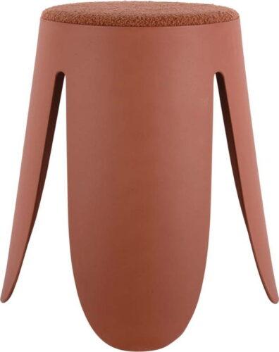 Světle červená plastová stolička Savor – Leitmotiv Leitmotiv