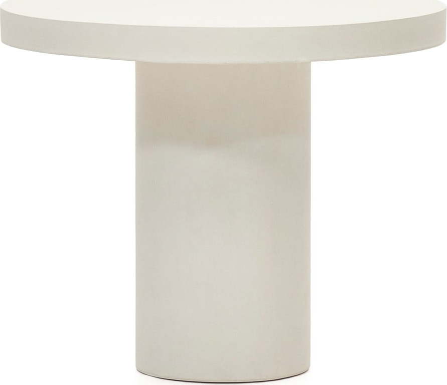 Betonový kulatý zahradní jídelní stůl ø 90 cm Aiguablava – Kave Home Kave Home