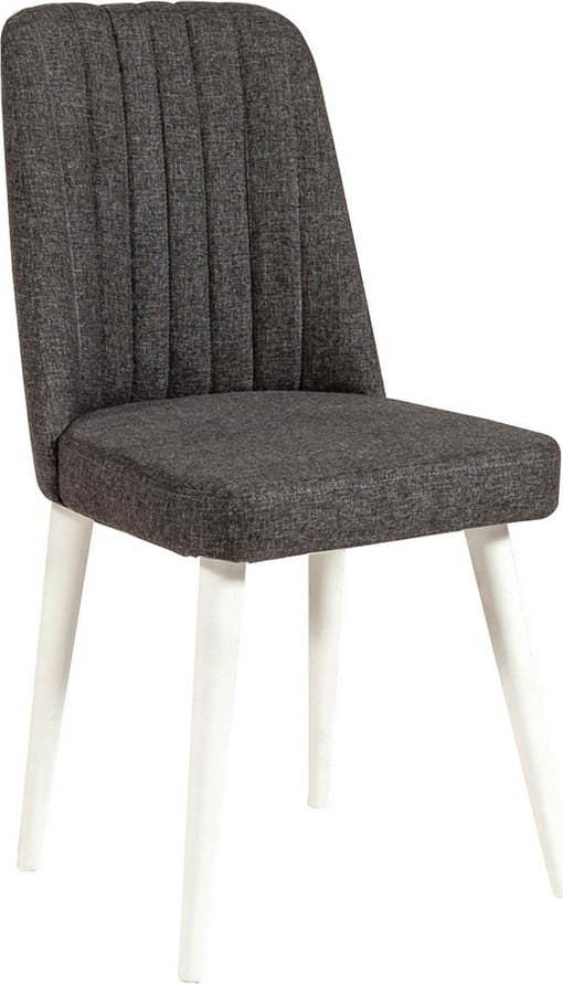 Antracitová sametová jídelní židle Stormi Sandalye – Kalune Design Kalune Design