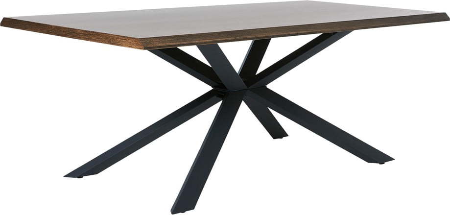 Jídelní stůl s deskou v dubovém dekoru 100x200 cm Arno – Unique Furniture Unique Furniture