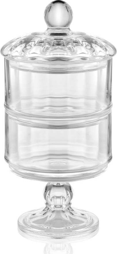 Skleněná dóza na stopce Mia Camaya