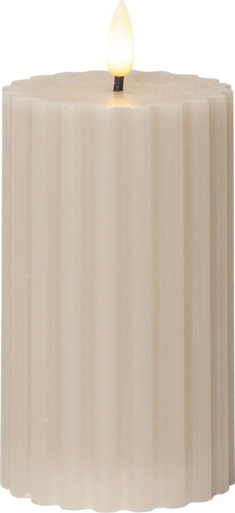 LED svíčka (výška 15 cm) Flamme Stripe – Star Trading Star Trading