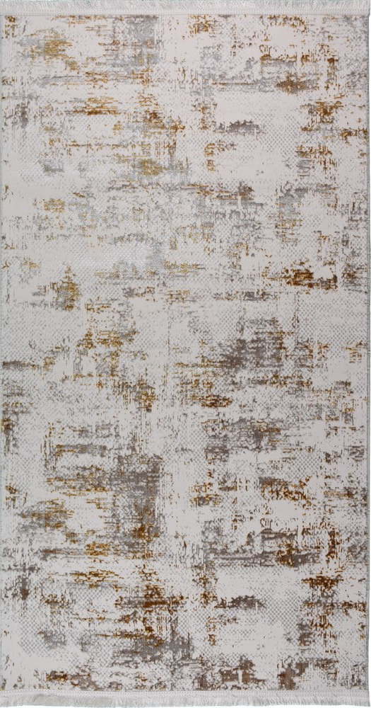 Pratelný koberec v krémovo-zlaté barvě 80x200 cm Gold – Vitaus Vitaus