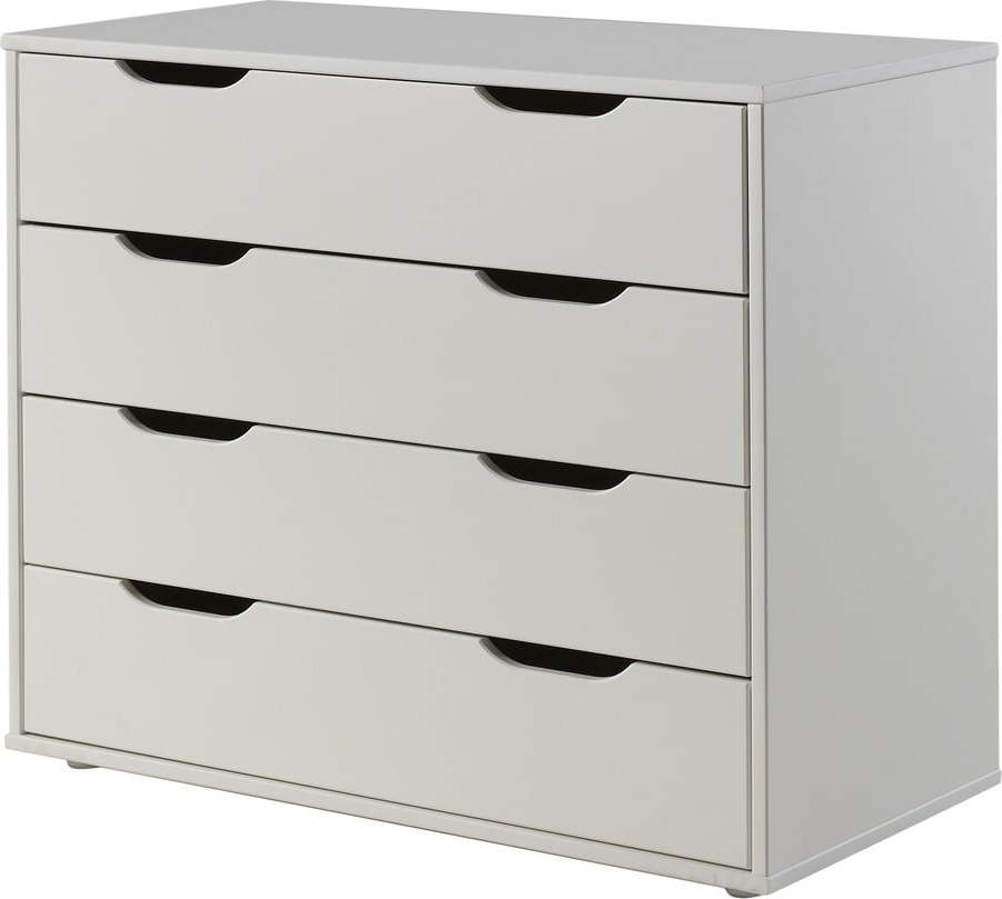 Bílá komoda Vipack Pino Vipack