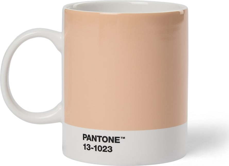 Oranžový keramický hrnek 375 ml Peach Fuzz 13-1023 – Pantone Pantone