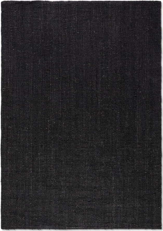 Černý jutový koberec 120x170 cm Bouclé – Hanse Home Hanse Home