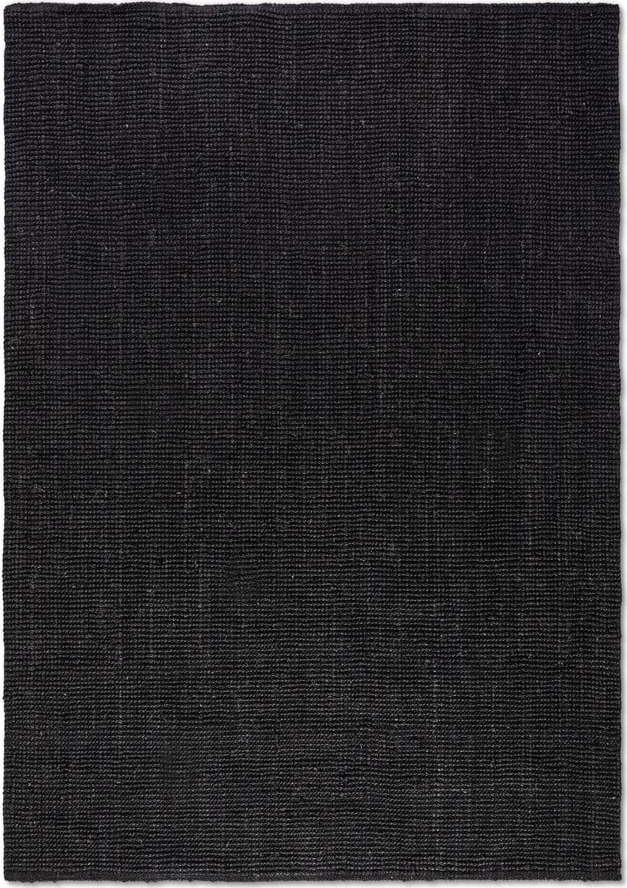 Černý jutový koberec 120x170 cm Bouclé – Hanse Home Hanse Home